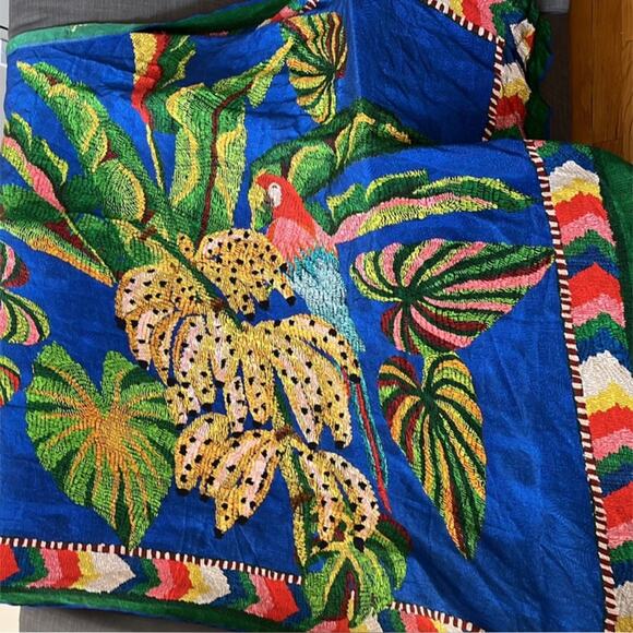 Farm Rio Tropical Scarf Sarong Blanket - Picture 6 of 8